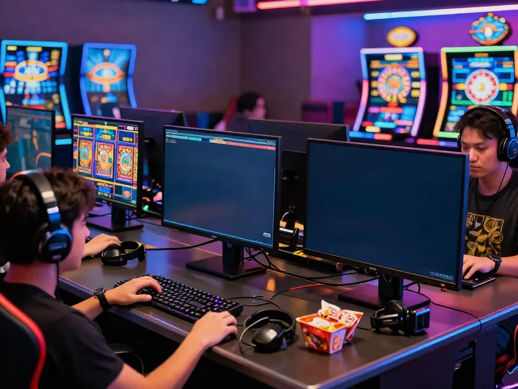 Exciting online gaming experience showcasing players enjoying uk casino not on gamstop games.