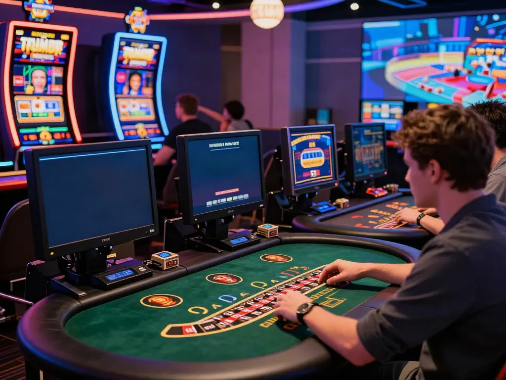 Experience the excitement at UK casinos not on GamStop with vibrant games and engaging players.