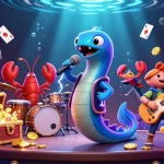 Experience thrilling gaming at GO88 with colorful underwater casino scene vibrant with action.